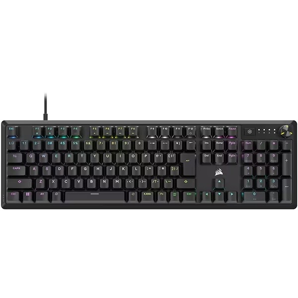 【新品】CORSAIR コルセア 有線ゲーミングフルサイズキーボード K70 CORE CH-910971E-JP 日本語配列 Red Black