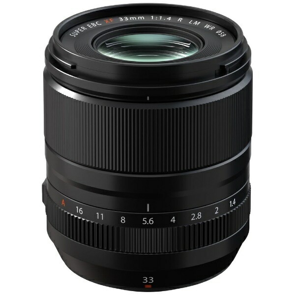 【即日発送】【新品 箱不良・シュリンク破れ品】FUJIFILM 富士フイルム カメラレンズ FUJINON フジノン XF33mm F1.4 R LM WR