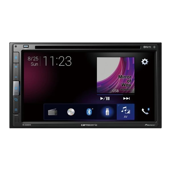 【即日発送】【新品 箱不良・シュリンク破れ品】Pioneer パイオニア ディスプレイオーディオ 6.8V型ワイド FH-6500DVD ブラック