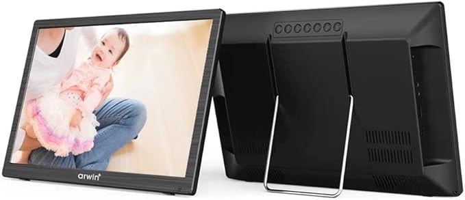 【新品】アーウィン 14.1インチ ポータブルテレビ&マルチプレーヤー APT-141FP ブラック