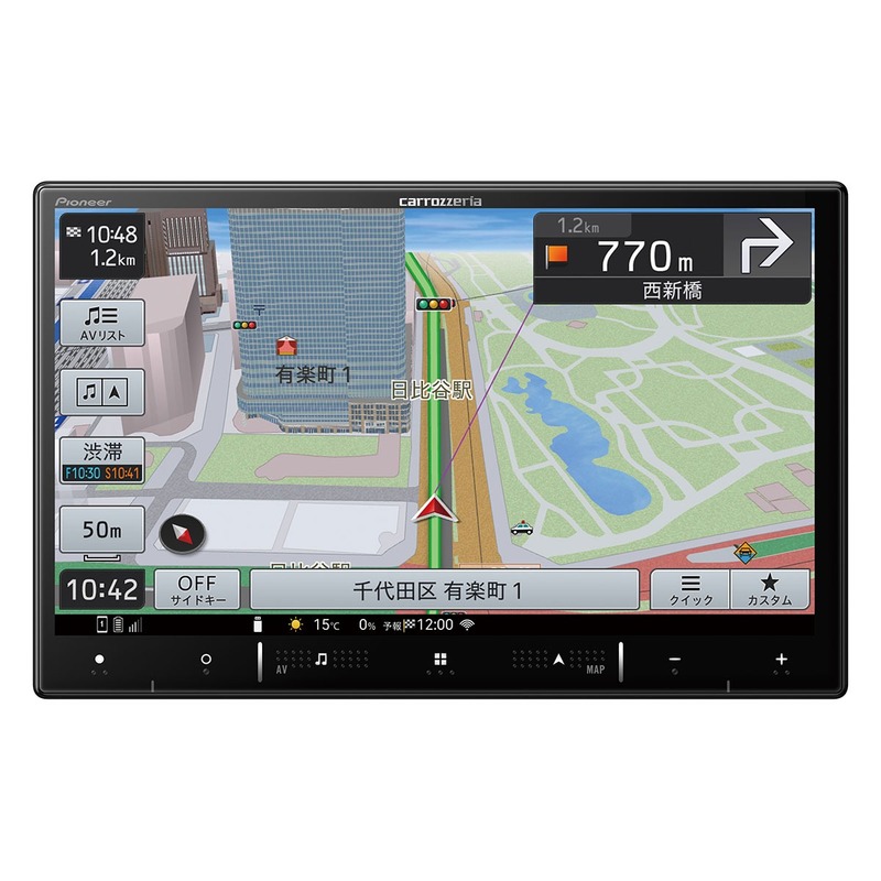 【新品】pioneer パイオニア カーナビゲーション チューナー・AV一体型メモリーナビ 楽ナビ AVIC-RL521