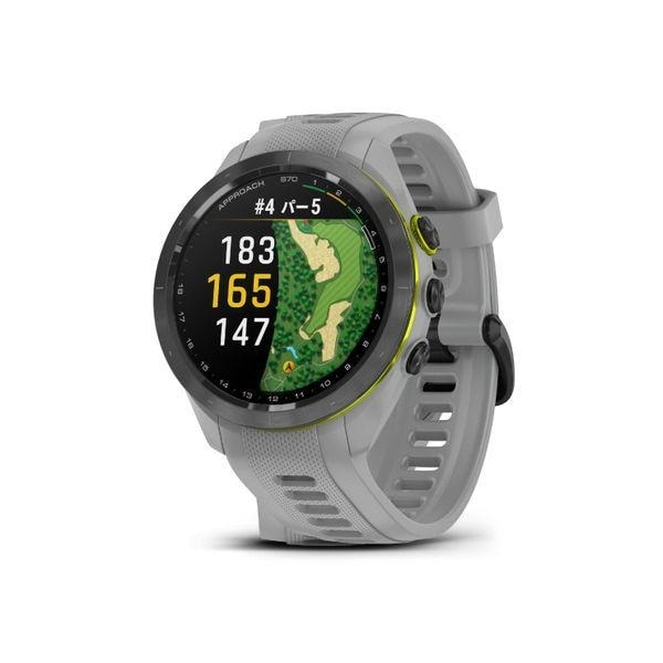 【即日発送】【中古美品】GARMIN ガーミン GPS ゴルフナビ Approach S70 42mm グレー