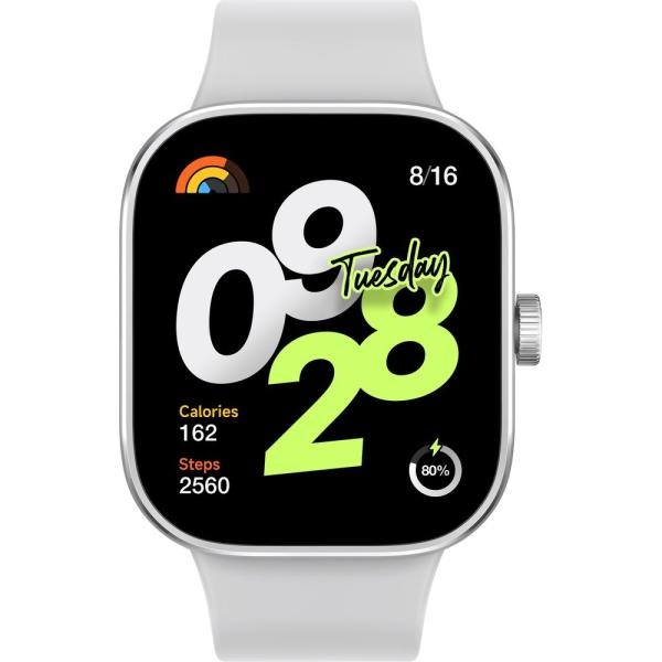 【新品】Xiaomi シャオミ スマートウォッチ Redmi Watch 4 BHR7848GL シルバーグレー