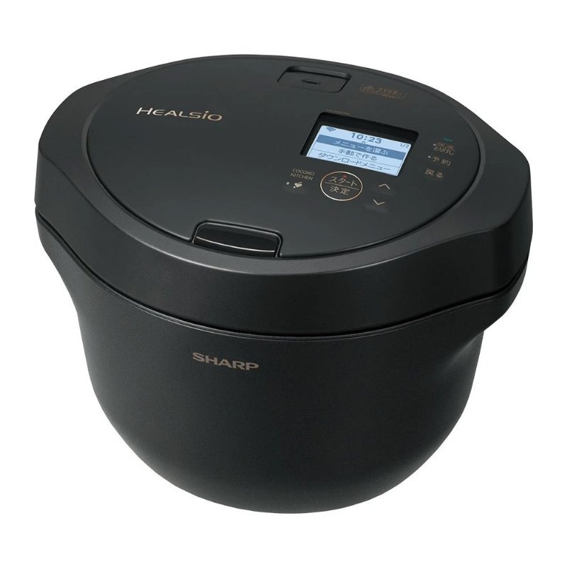 【即日発送】【新品】SHARP シャープ 自動調理鍋 ヘルシオ ホットクック KN-HW24H-B プレミアムブラック
