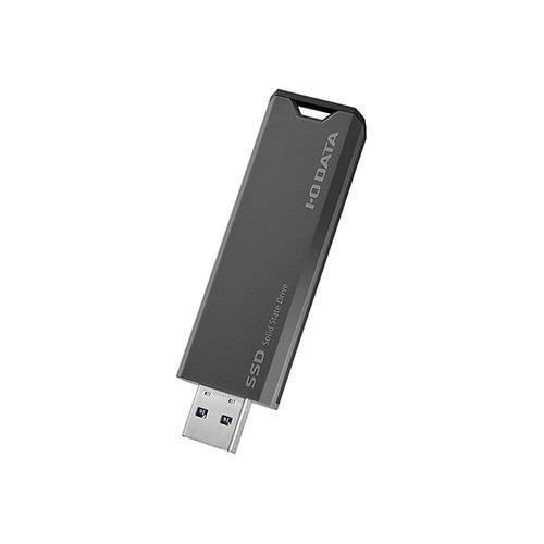 【新品】I-O DATA アイ オー データ USB スティックSSD 2TB SSPS-US2GR グレー×ブラック