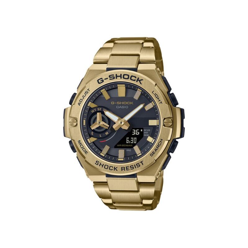 【新品】CASIO カシオ 腕時計 G-SHOCK G-STEEL ソーラー GST-B500GD-9AJF