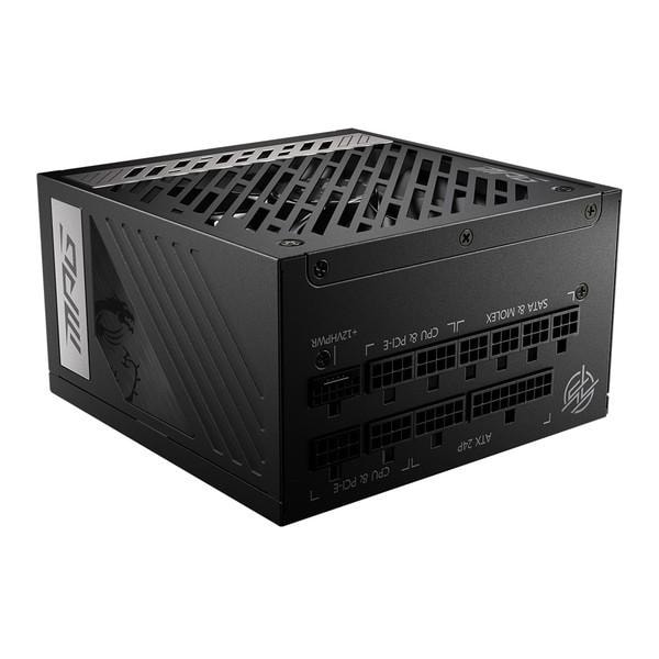 【新品】MSI PC電源ユニット MPG-AG-PCIE5 ブラック