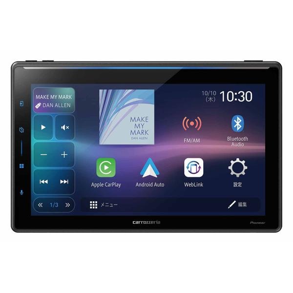 【新品】Pioneer パイオニア カーオーディオ 10.1V型HD DMH-SF900 ブラック
