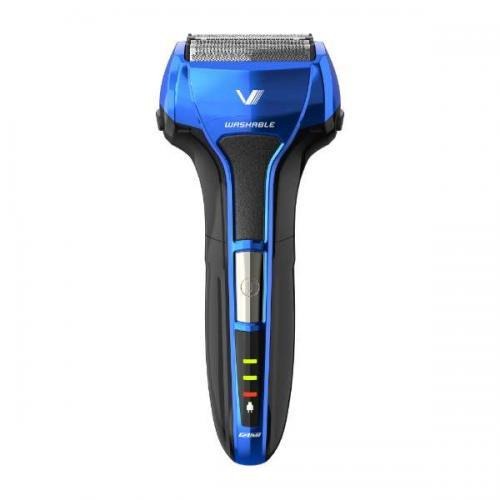 【ラッピング可】【新品】IZUMI イズミメンズシェーバー 4枚刃 IZF-V543W-A ブルー