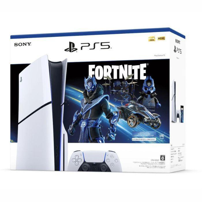 【ラッピング可】【即日発送】【新品】SIE PS5 PlayStation5 プレイステーション5 2024年版 Slimモデル フォートナイト Cobalt Starパック 1TB CFIJ-10027