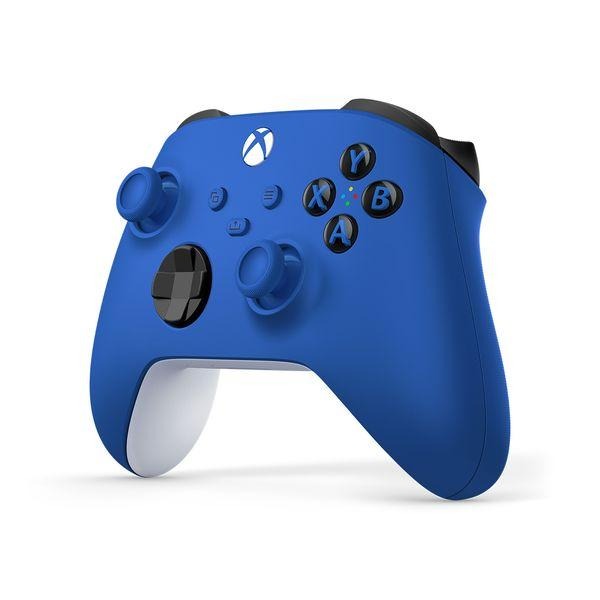 【ラッピング可】【即日発送】【新品 箱不良・シュリンク破れ品】Microsoft マイクロソフト Xbox ワイヤレス コントローラー QAU-00006 ショック ブルー