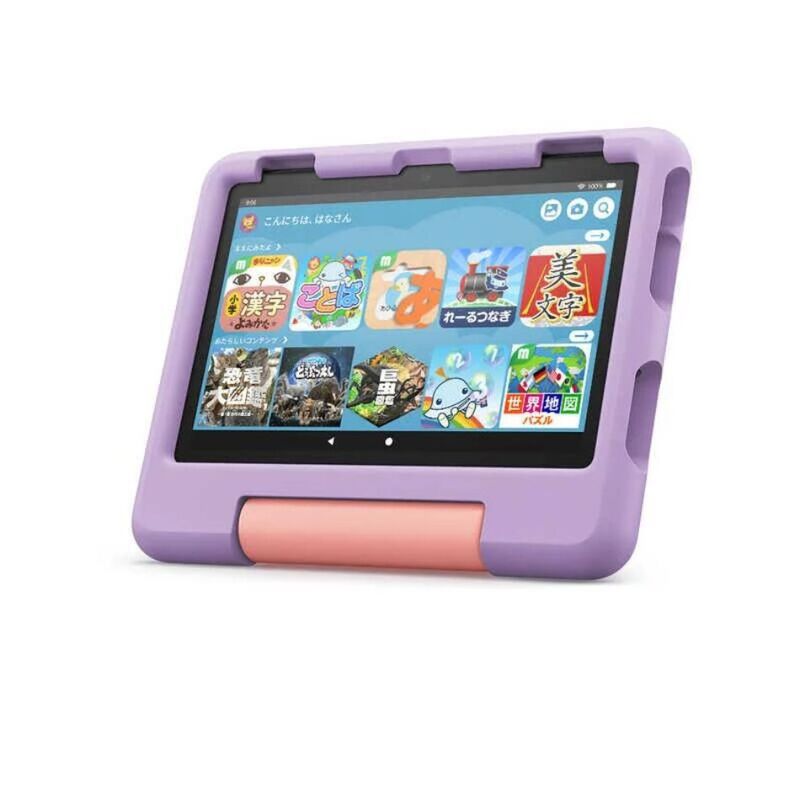 【即日発送】【新品 箱不良・シュリンク破れ品】Amazon アマゾン タブレット NEW Fire HD 8 キッズモデル 32GB パープル