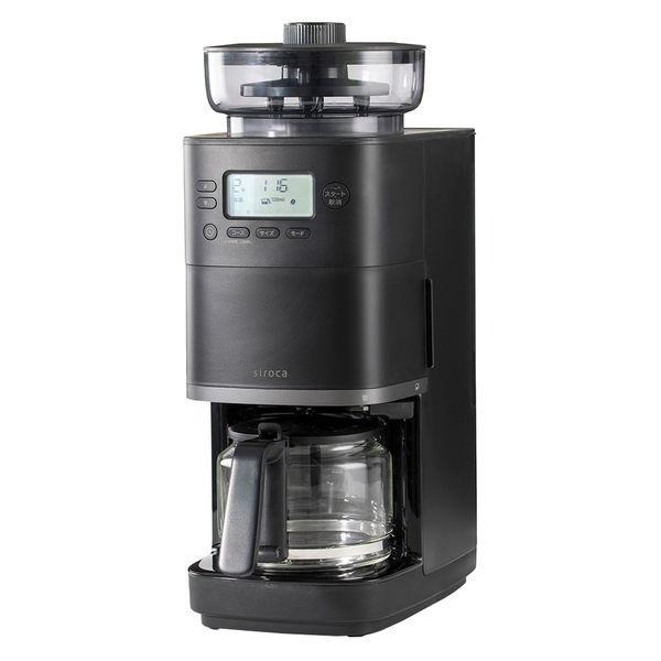 【即日発送】【新品 箱不良・シュリンク破れ品】siroca シロカ コーヒーメーカー カフェばこPRO CM-6C261K ブラック