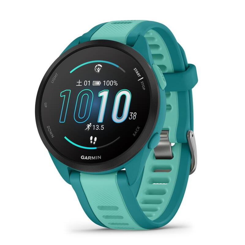 【ラッピング可】【新品】GARMIN ガーミン スマートウォッチ Forerunner 165 Music 010-02863-92 ターコイズ