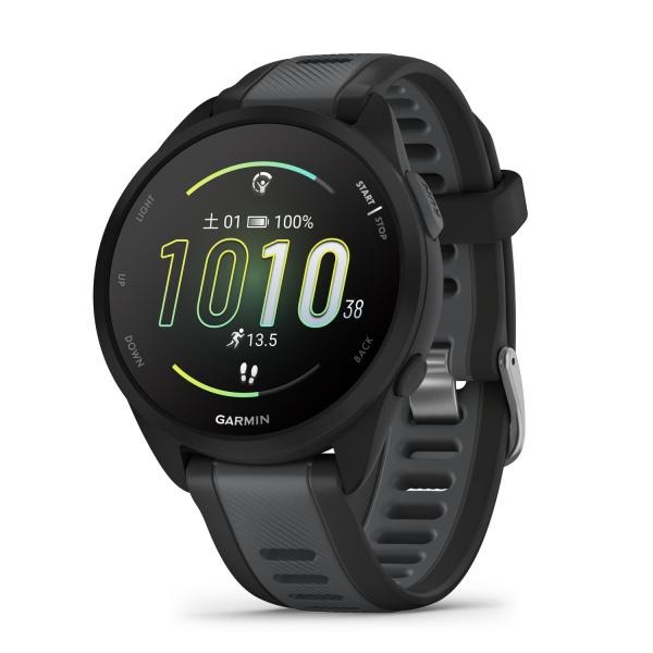【ラッピング可】【新品】GARMIN ガーミン スマートウォッチ Forerunner 165 Music 010-02863-90 BlackGray