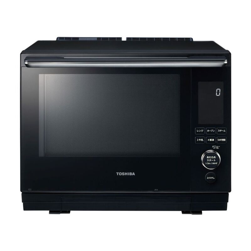 【即日発送】【新品 箱不良・シュリンク破れ品】TOSHIBA 東芝 過熱水蒸気オーブンレンジ 石窯ドーム ER-D3000A-K グランブラック