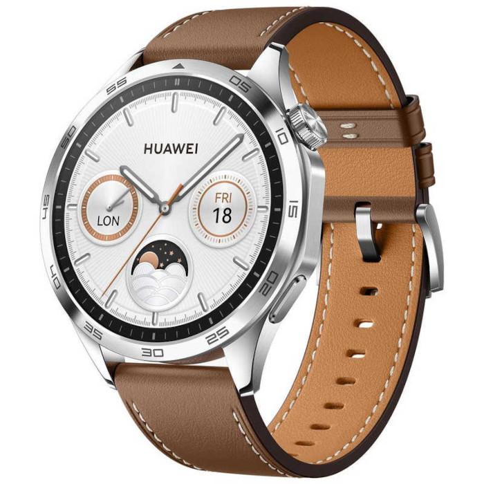 【新品】HUAWEI ファーウェイ スマートウォッチ WATCH GT 4 46ｍｍ ブラウン