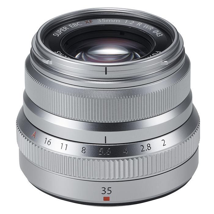 【ラッピング可】【即日発送】【新品 保証開始済み品】FUJIFILM 富士フイルム フジノンレンズ XF35mmF2 R WR シルバー