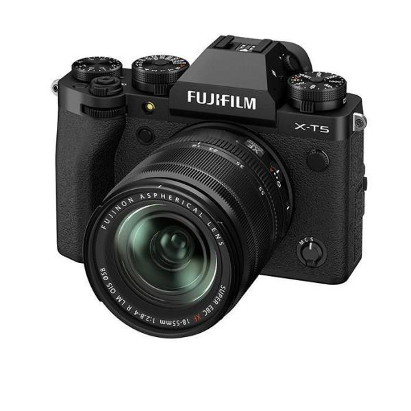 【即日発送】【新品 箱不良・シュリンク破れ品】FUJIFILM X-T5 XF18-55mmレンズキット Black