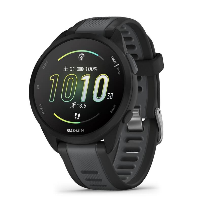 【ラッピング可】【即日発送】【新品】GARMIN ガーミン スマートウォッチ Suica対応 Forerunner 165 010-02863-80 Black Gray
