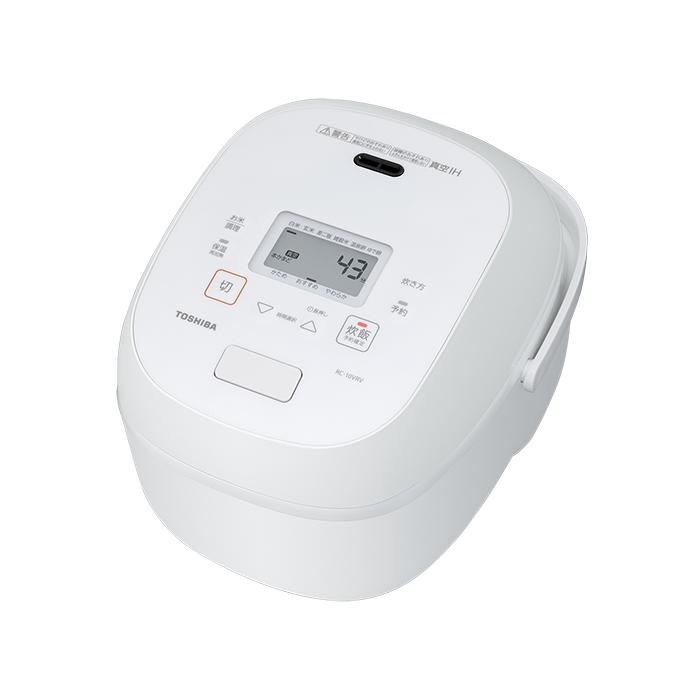 【即日発送】【新品 箱不良・シュリンク破れ品】TOSHIBA 東芝 真空IH炊飯器 RC-10VRV-W グランホワイト