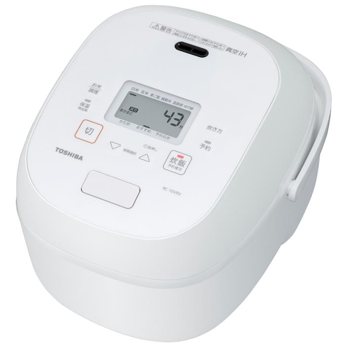 【新品】TOSHIBA 東芝 真空IH炊飯器 RC-10VRV-W グランホワイト