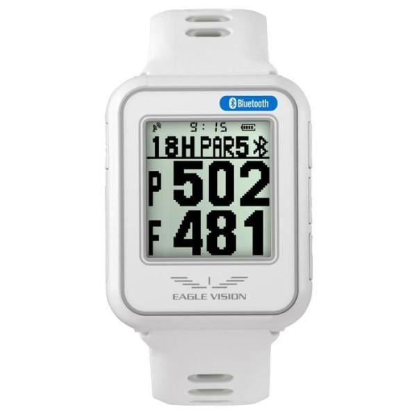 【即日発送】【新品 箱不良・シュリンク破れ品】Asahi Golf 朝日ゴルフ ゴルフ用GPSナビ EAGLE VISION watch 6 EV-236 ホワイト