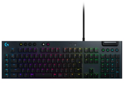 【ラッピング可】【即日発送】【新品】Logicool ロジクール ゲーミングキーボード G813 LIGHTSYNC RGB Mechanical Gaming Keyboards-Tactile G813-TC カーボンブラック