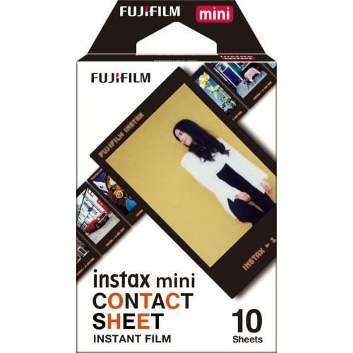 【即日発送】【新品 箱不良・シュリンク破れ品】FUJIFILM INSTAX MINI Film CONTACT SHEET10枚入