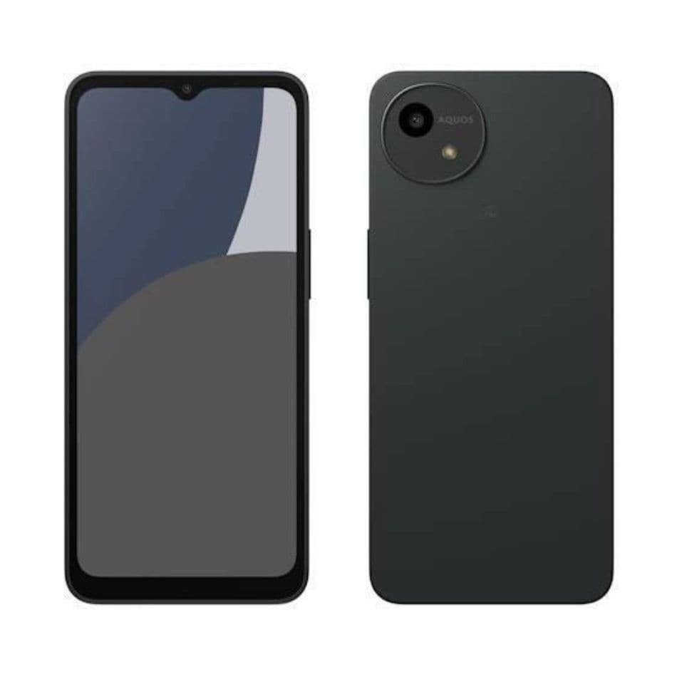 【ラッピング可】【即日発送】【並行輸入品】【新品】SHARP シャープ スマホ AQUOS wish4 SH-M27 ブラック SIMフリー