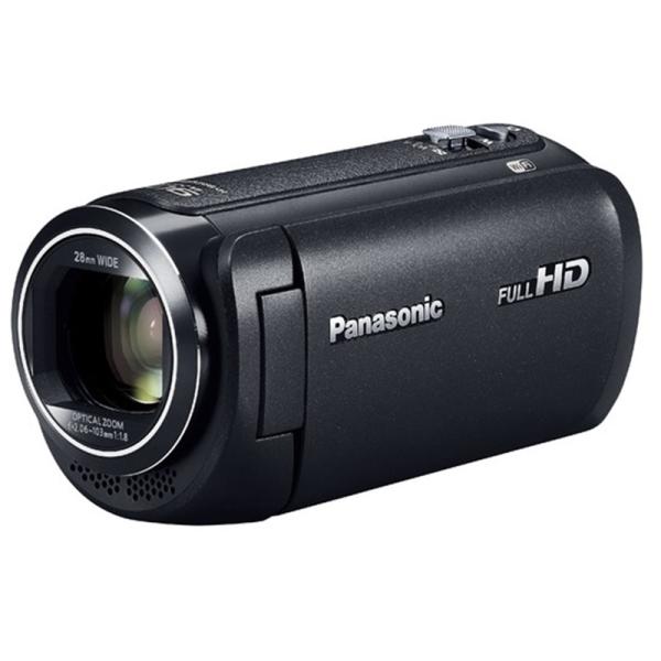 【即日発送】【新品 保証開始済み品】Panasonic ビデオカメラ HC-V495M-K ブラック