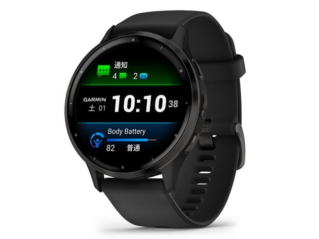 【ラッピング可】【即日発送】【新品 箱不良・シュリンク破れ品】GARMIN ガーミン スマートウォッチ Venu 3 010-02784-41ブラック