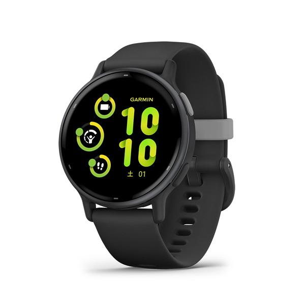 【ラッピング可】【即日発送】【新品】GARMIN ガーミン vivoactive 5 010-02862-40 BLACK SLAT