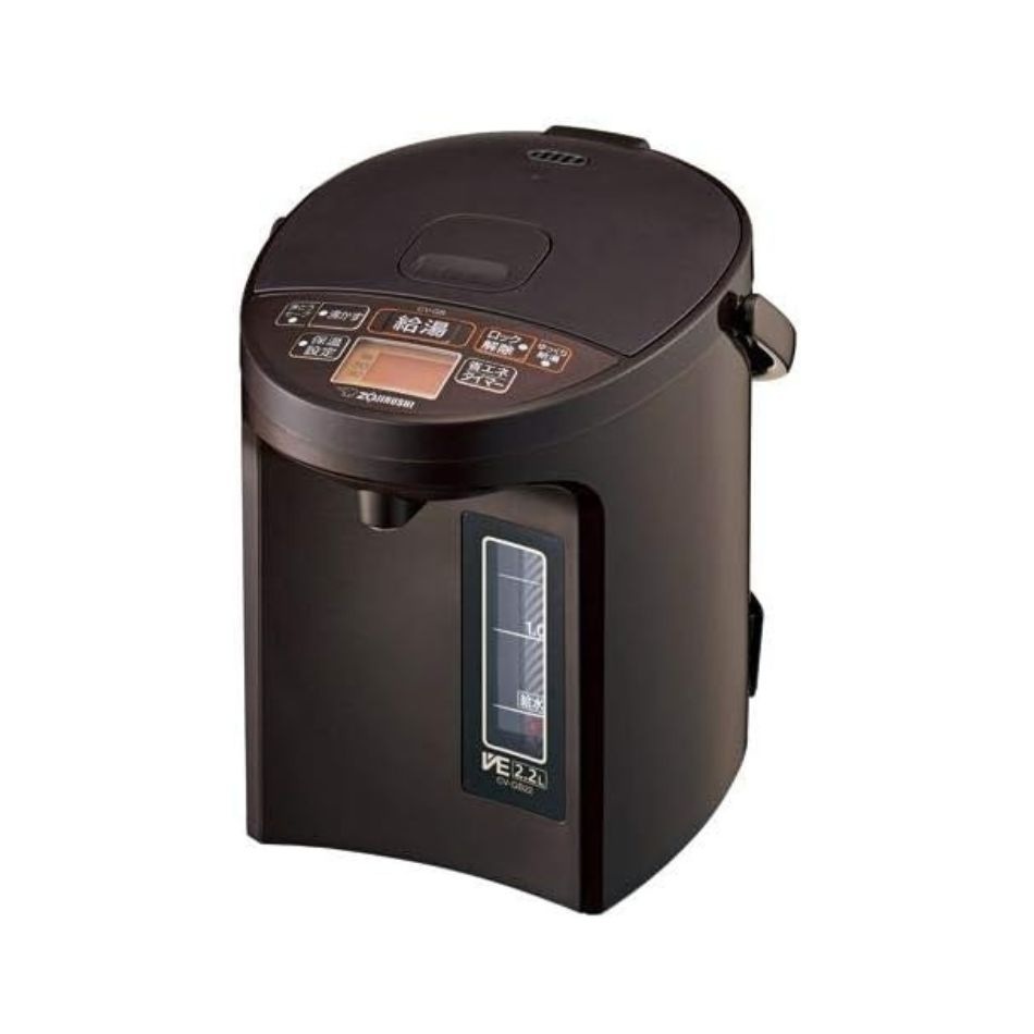 【ラッピング可】【即日発送】【新品 箱不良・シュリンク破れ品】ZOJIRUSHI 象印 VE電気まほうびん 2.2L CV-GB22-TA ブラウン