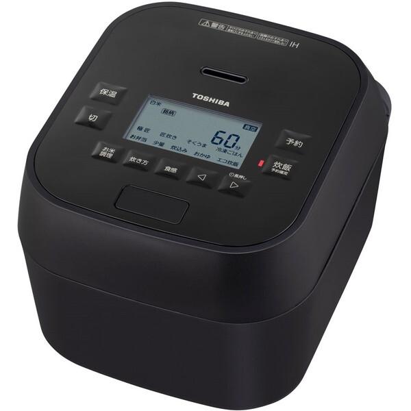 【即日発送】【新品 箱不良・シュリンク破れ品】TOSHIBA 東芝 真空圧力IH炊飯器 RC-10HGWK グランブラック