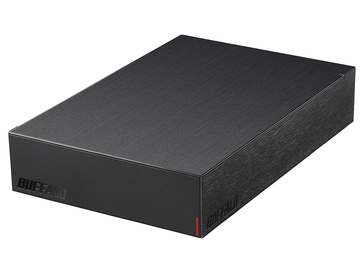 【即日発送】【新品 箱不良・シュリンク破れ品】BUFFALO バッファロー 外付けHDD HD-LE4U3-BB ブラック