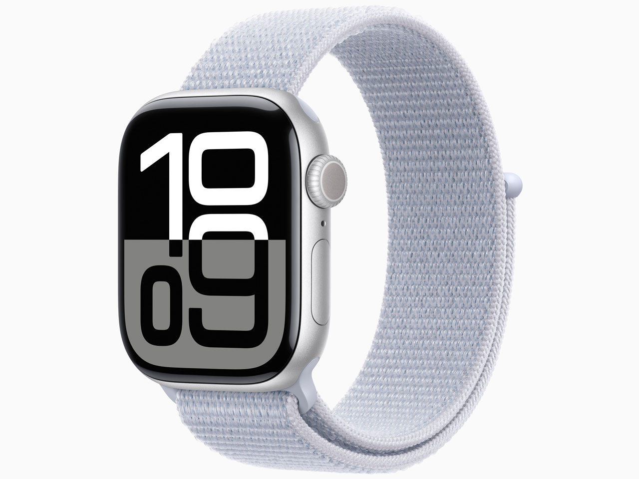 【ラッピング可】【即日発送】【新品】Apple Watch Series 10 GPSモデル 42mm MWWD3J/A シルバー ブルークラウド
