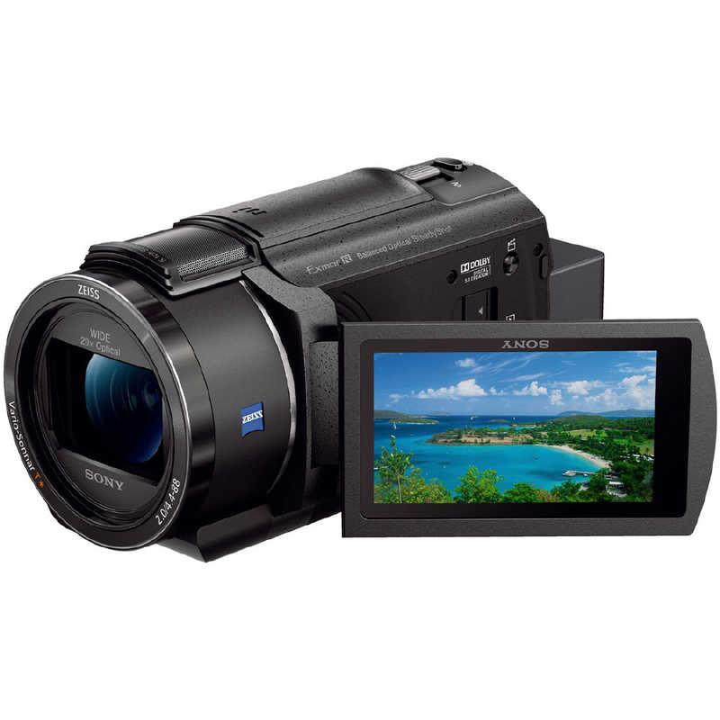 【ラッピング可】【即日発送】【新品 箱不良・シュリンク破れ品】SONY ソニー ビデオカメラ FDR-AX45A B ブラック