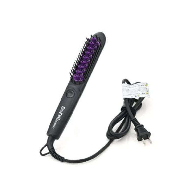 【即日発送】【中古美品】YA-MAN ヤーマン ブラシ型ヘアアイロン ダフニ ナノ DH16N ブラック