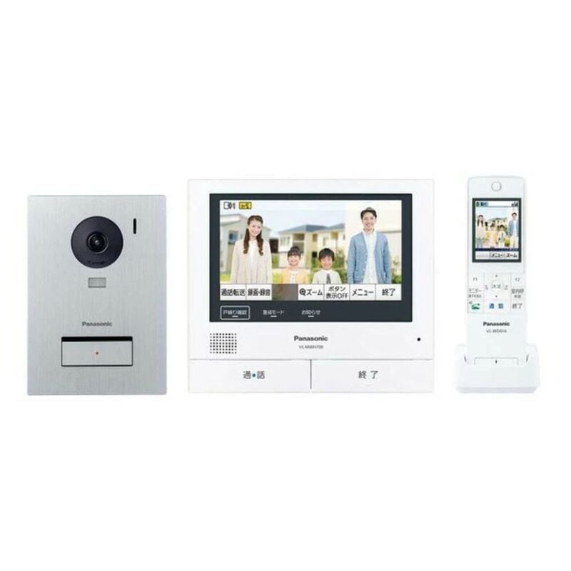 【即日発送】【新品 箱不良・シュリンク破れ品】Panasonic パナソニック ワイヤレスモニター付 外でもドアホン VL-SWZ700KS