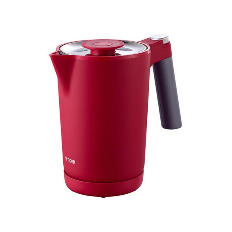 【即日発送】【新品 箱不良・シュリンク破れ品】TIGER タイガー魔法瓶 電気ケトル 1L 7SAFE+ PTQ-A100-RR ルビーレッド