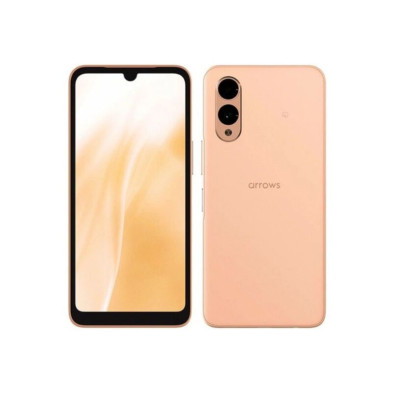 【ラッピング可】【即日発送】【国内版】【新品】FUJITSU 富士通 arrows スマホ We2 F-52E docomo ライトオレンジ SIMロック解除品