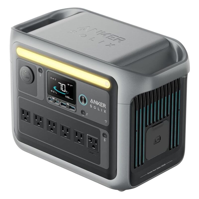 【即日発送】【新品】Anker アンカー ポータブル電源 1056Wh Solix C1000 Portable Power Station A17615A1 グレー