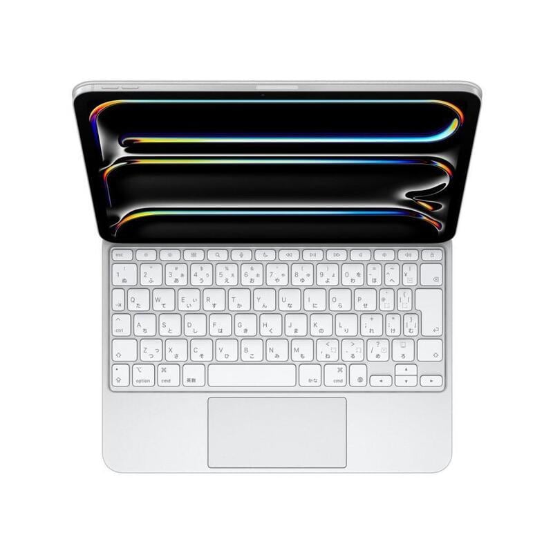 【即日発送】【新品 箱不良・シュリンク破れ品】iPad Pro (M4) 11インチ用 Magic Keyboard 日本語 ホワイト MWR03J/A