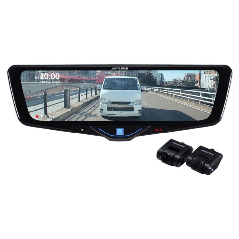 【新品】ALPINE アルパイン ドライブレコーダー搭載デジタルミラー 車内用リアカメラモデル DVR-DM1046A-IC