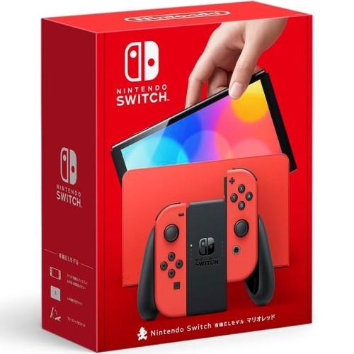 【即日発送】【中古本体のみ】Nintendo Switch 有機ELモデル マリオレッド