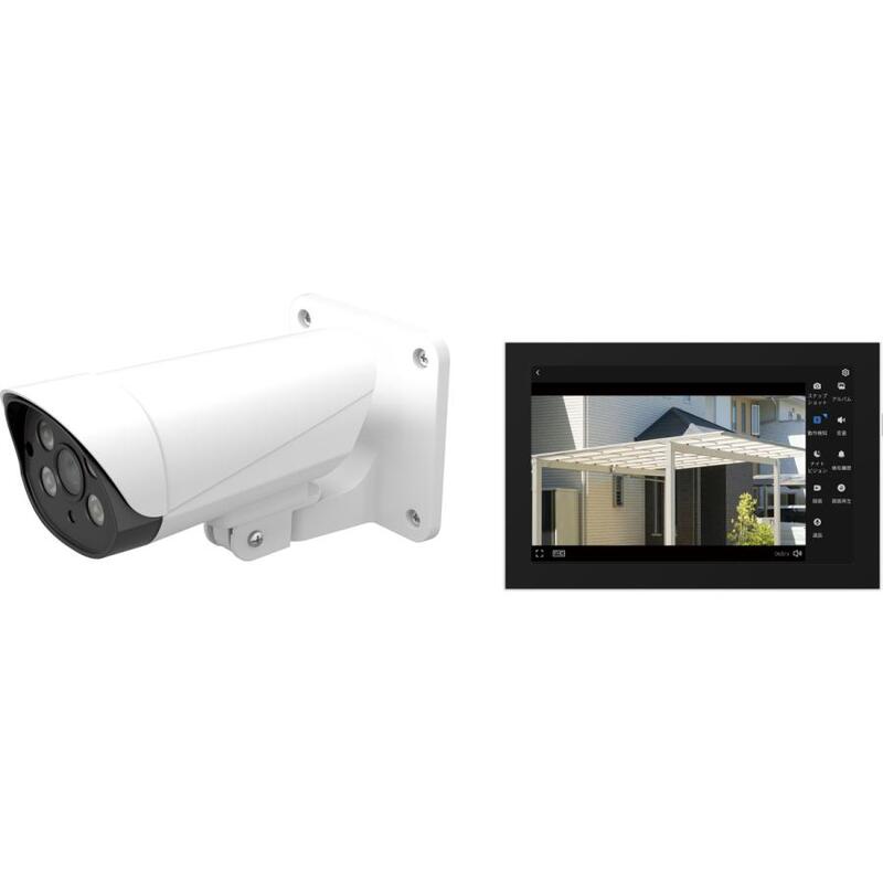 【即日発送】【新品 箱不良・シュリンク破れ品】Panasonic パナソニック モニター付き屋外カメラ VL-CV100K