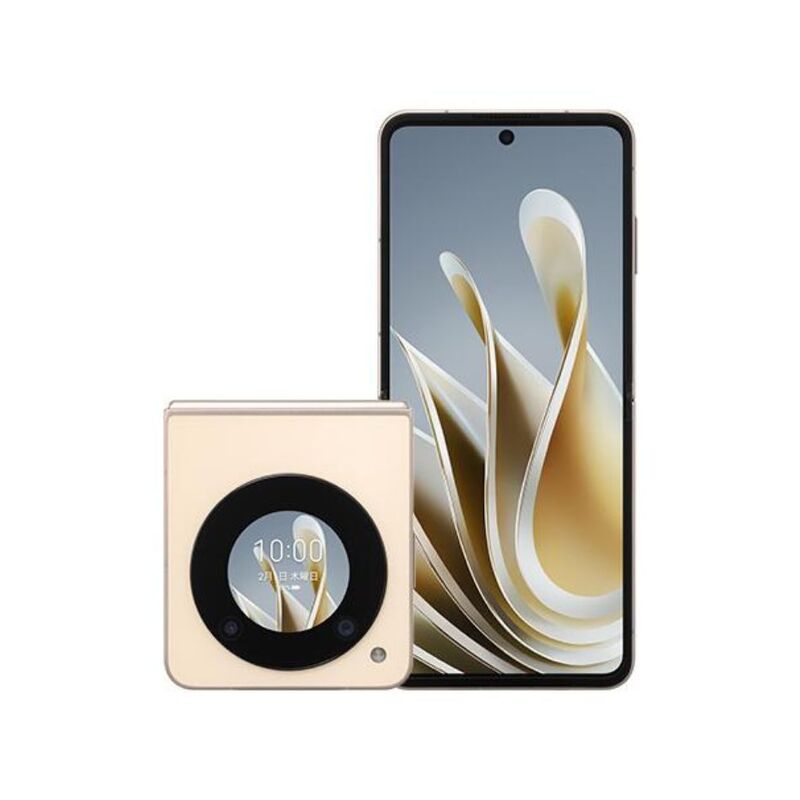【即日発送】【新品 箱不良・シュリンク破れ品】ZTE Libero Flip A304ZT Y!mobile版 ゴールド SIMロック解除品