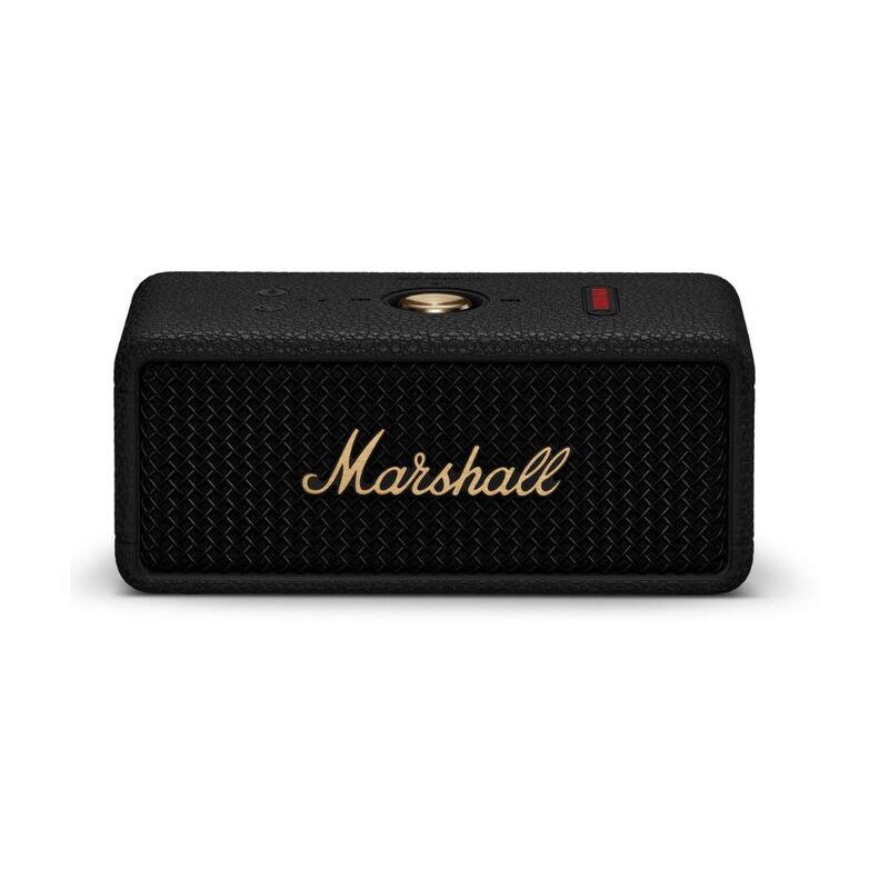 【ラッピング可】【即日発送】【新品 箱不良・シュリンク破れ品】Marshall マーシャル Bluetooth対応 ワイヤレススピーカー EMBERTON III BLACK AND BRASS