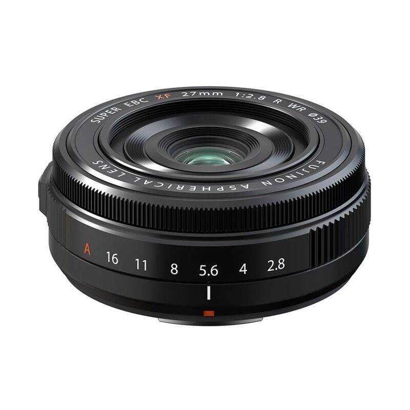 【即日発送】【新品 箱不良・シュリンク破れ品】FUJIFILM 富士フイルム カメラレンズ 単焦点レンズ フジノン Xマウント XF27mmF2.8 R WR